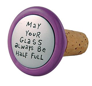 glass half full